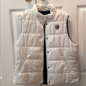 White Puffer Vest